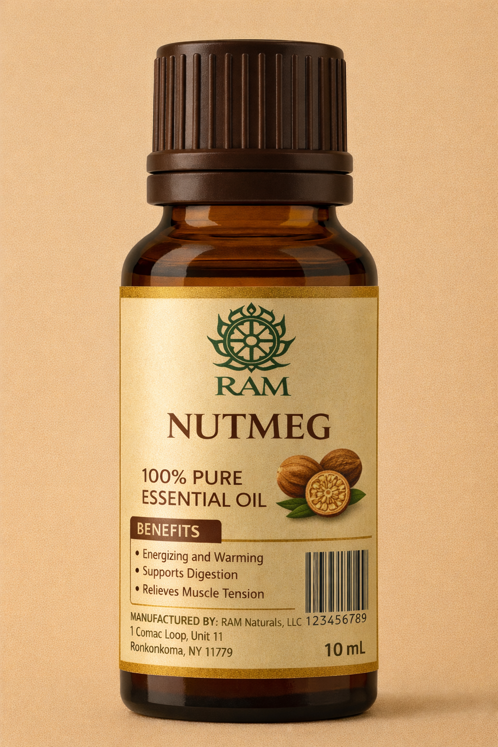 Nutmeg Essential Oil Nutmeg Essential Oil – 100% Pure & Natural (15ml) - Image 1