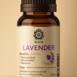 Lavender Essential Oil – 100% Pure & Natural (15 mL)